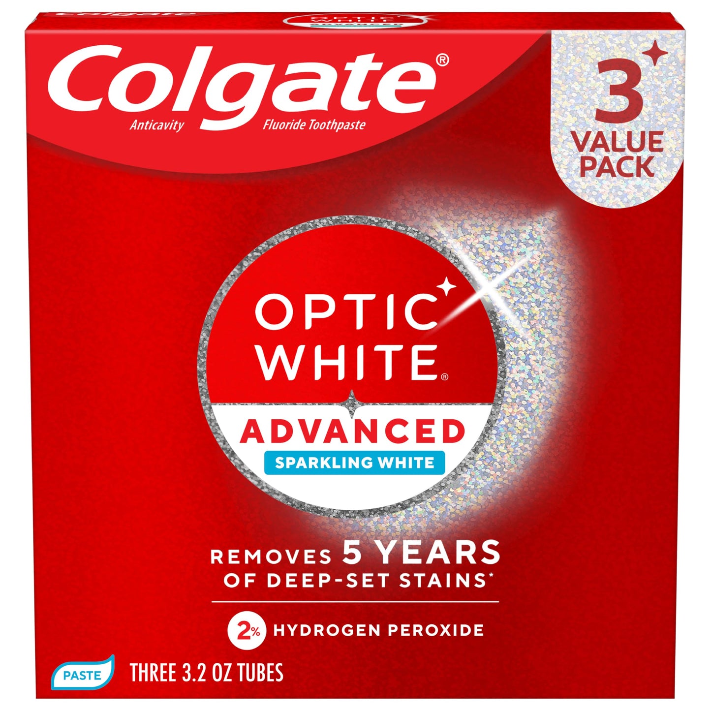Colgate Optic White Advanced Tooth Paste (3PK)