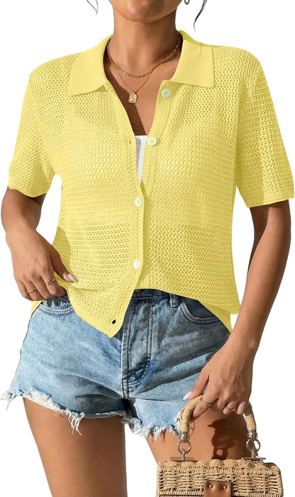 Crochet Cardigan Sweater