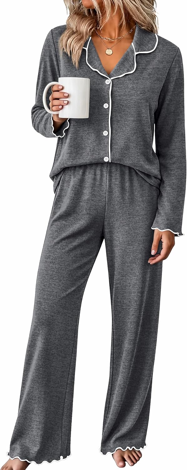 Button Down PJ Set