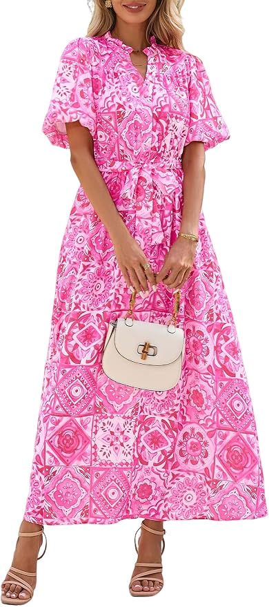 Boho Floral Dress