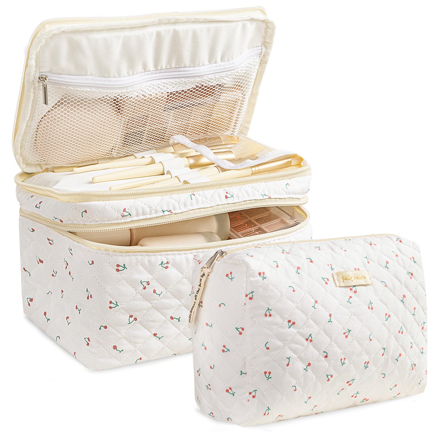 2pc Travel Makeup Bag