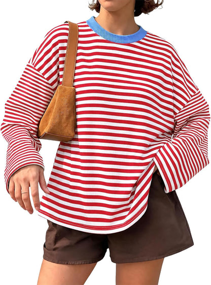 Striped Long Sleeve T-Shirt