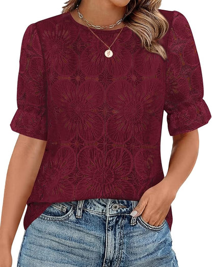 Floral Lace Blouse