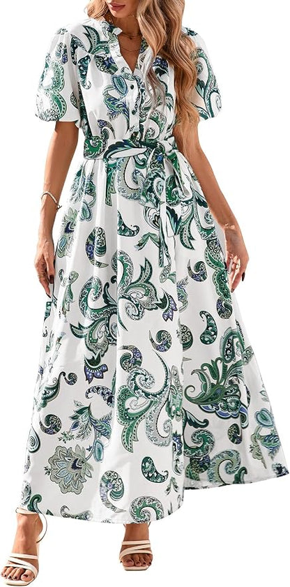 Boho Floral Dress