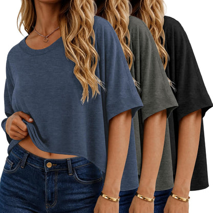 Oversized Basic T-Shirt (3PK)
