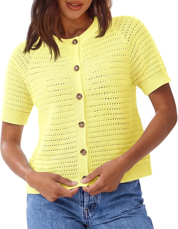 Crochet Cardigan Sweater