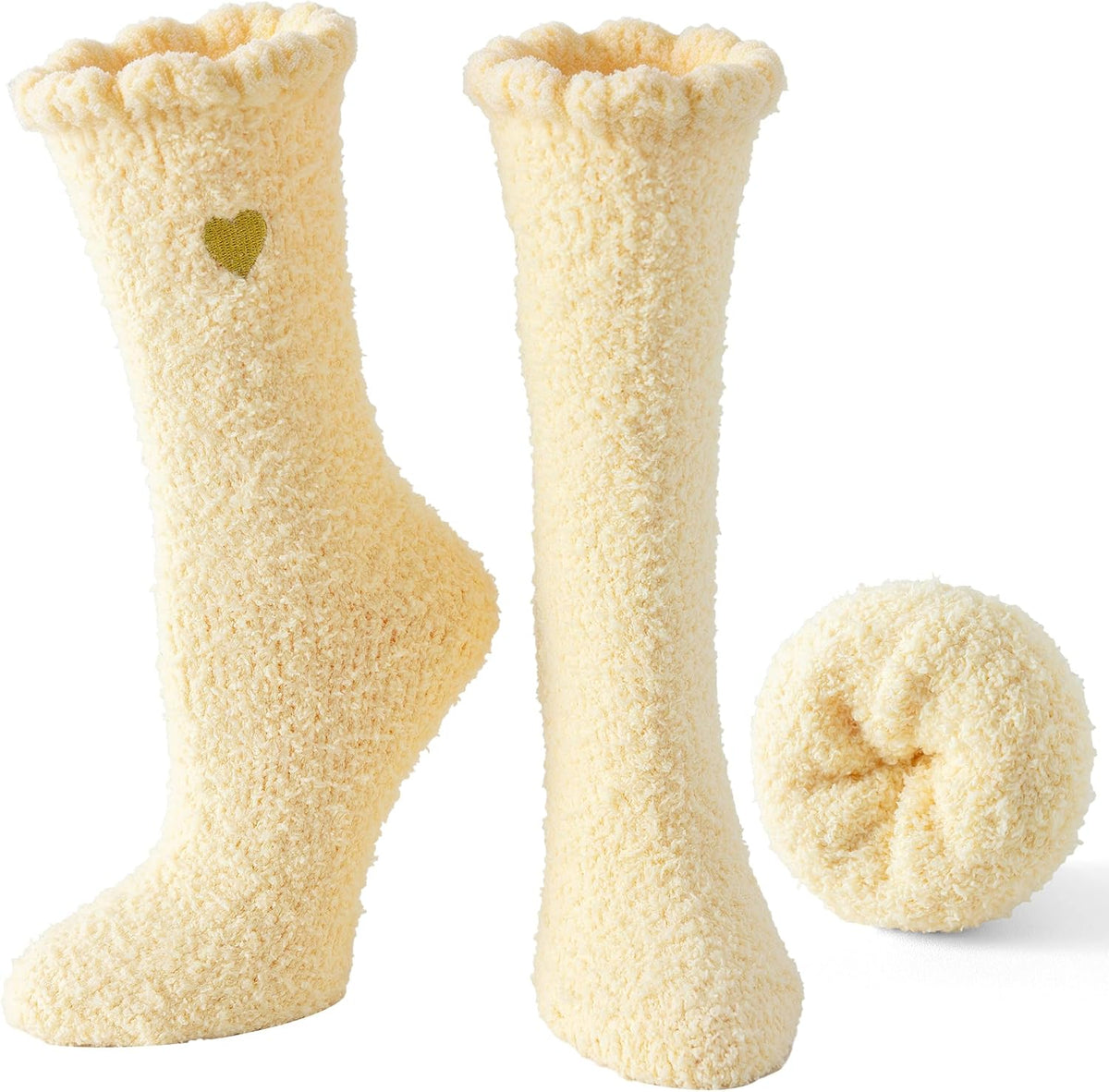 Fuzzy Fleece Socks