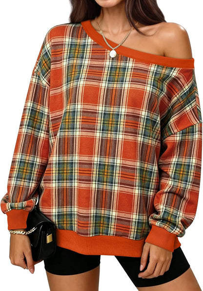 Off Shoulder Sweatshirt