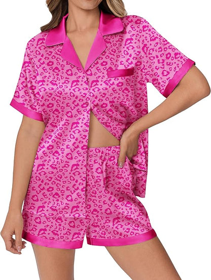 Satin Pajamas Set