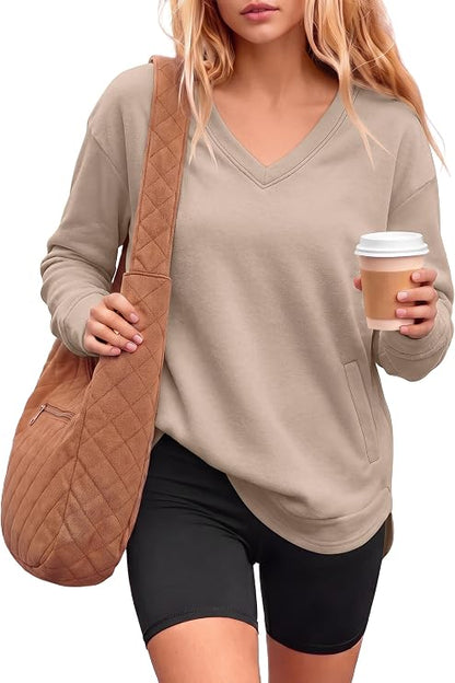 ANRABESS V-Neck Sweater