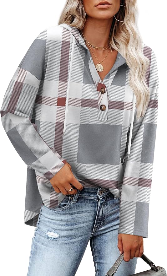 Checkered Fall Hoodie