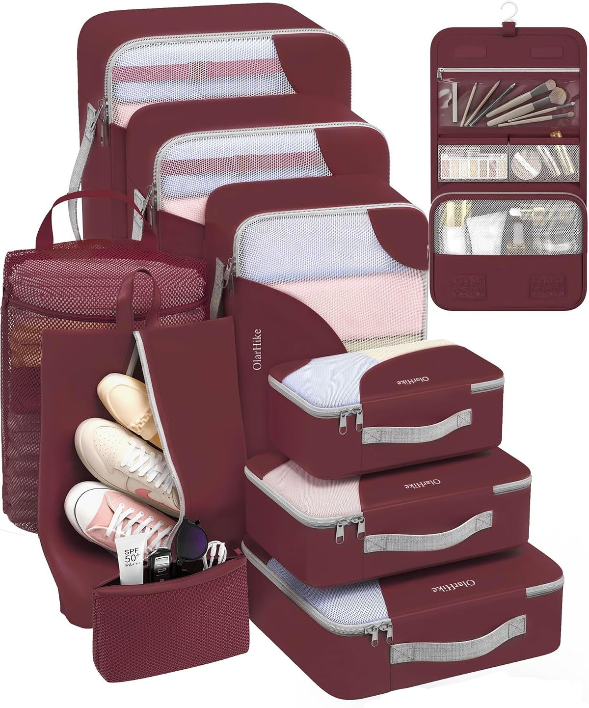 Packing Cube Travel Organizer (8PK)