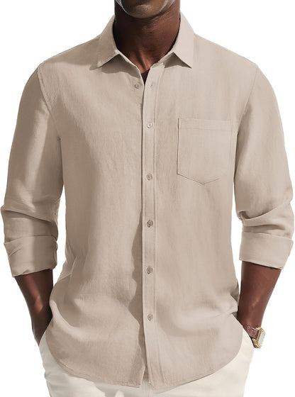 Men's Button Down Dress Shirt