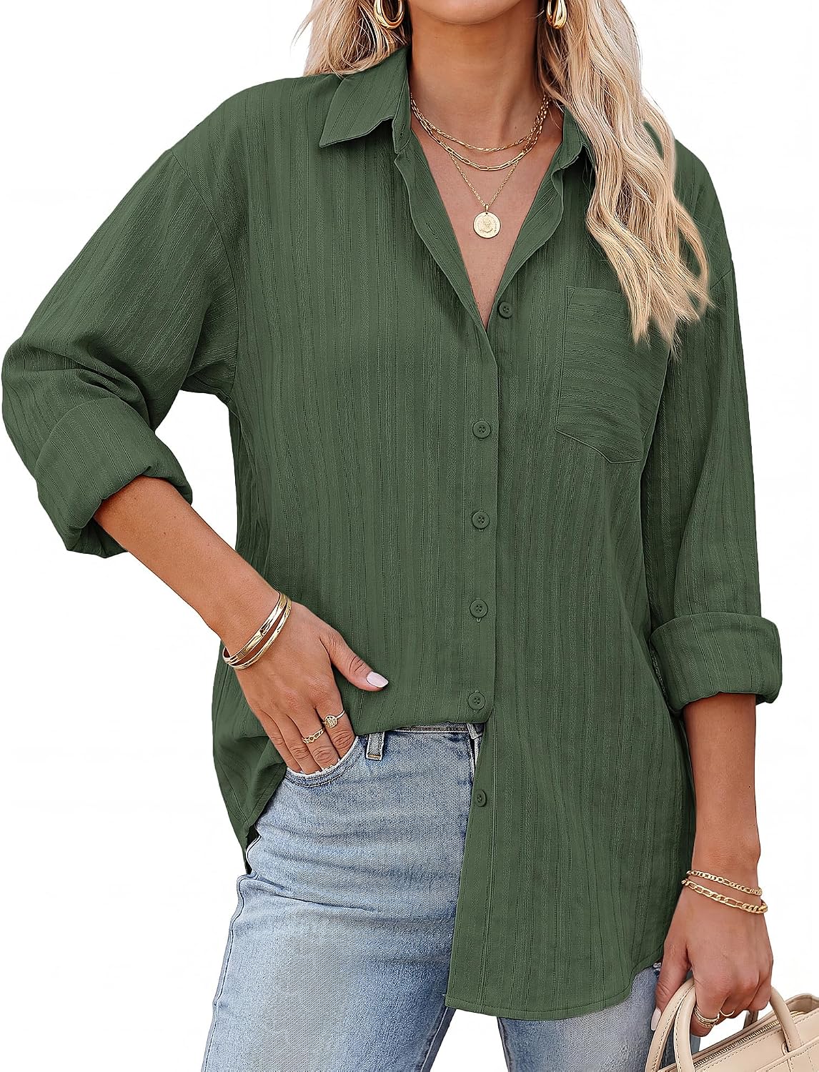 Cotton Oversized Blouse
