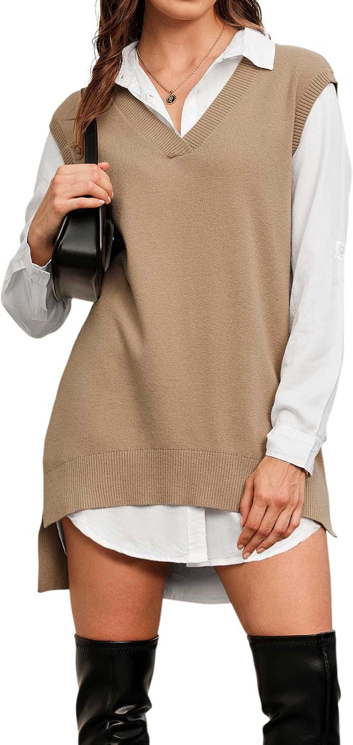 Wool Blend Sweater Vest