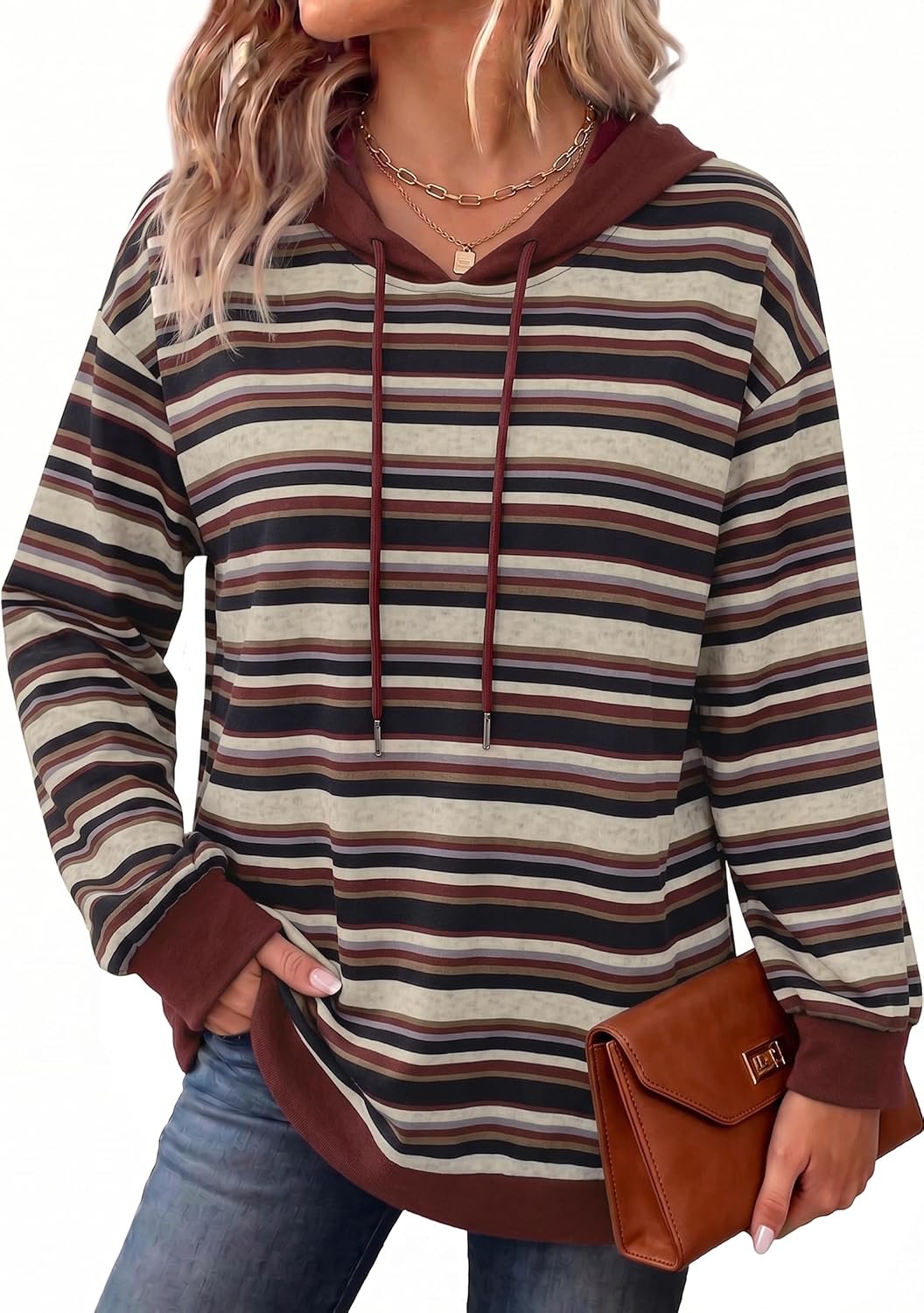 Striped Hoodie