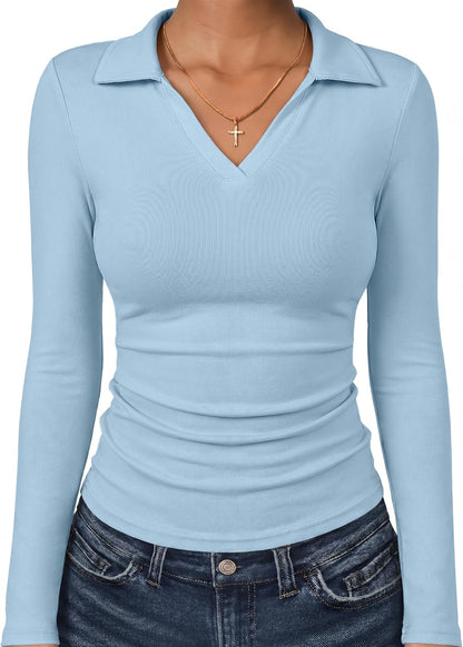 ANRABESS Fitted Polo Shirt