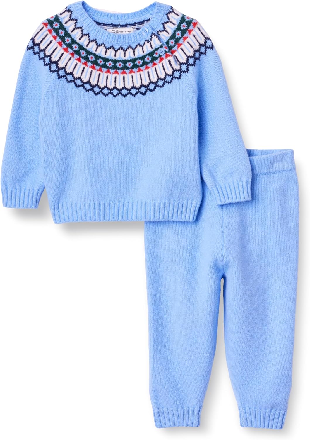 Cotton-Nylon Sweater Set