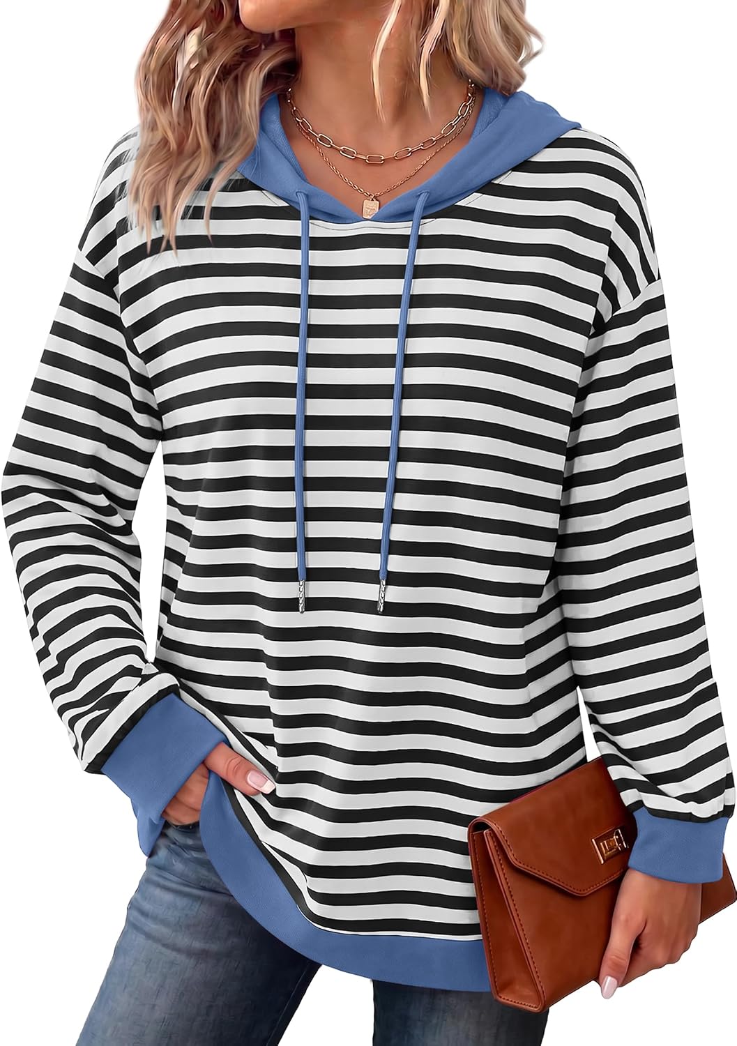 Striped Hoodie