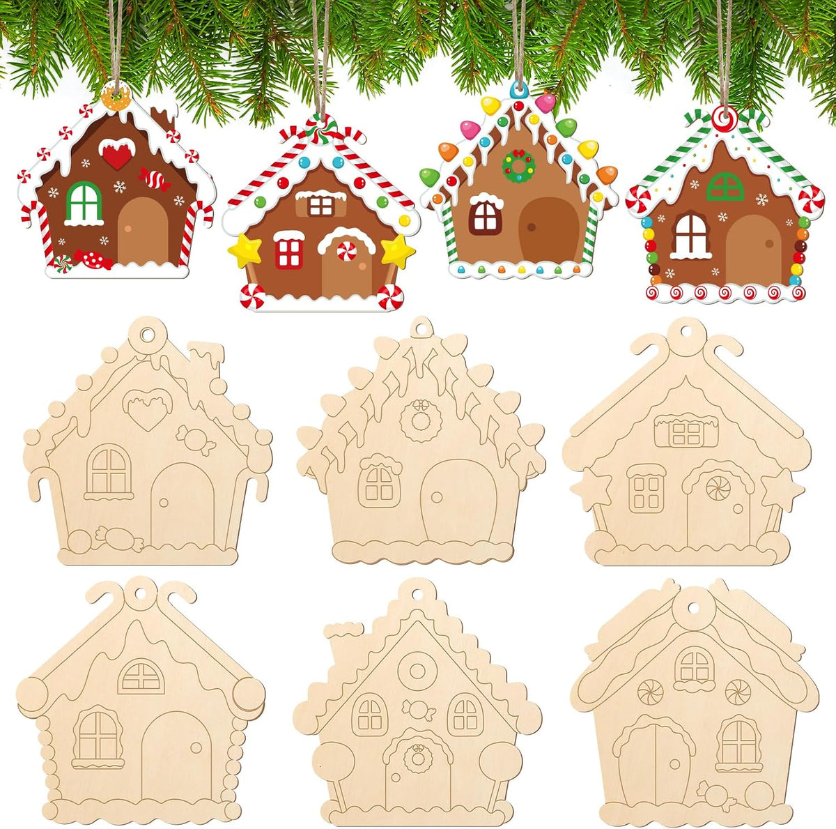 DIY Painted Ornament Set