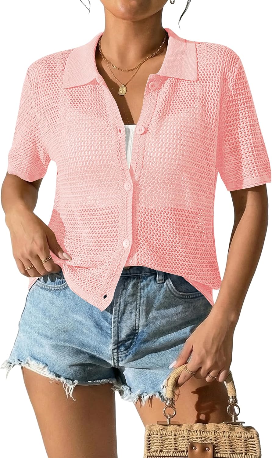 Crochet Cardigan Sweater