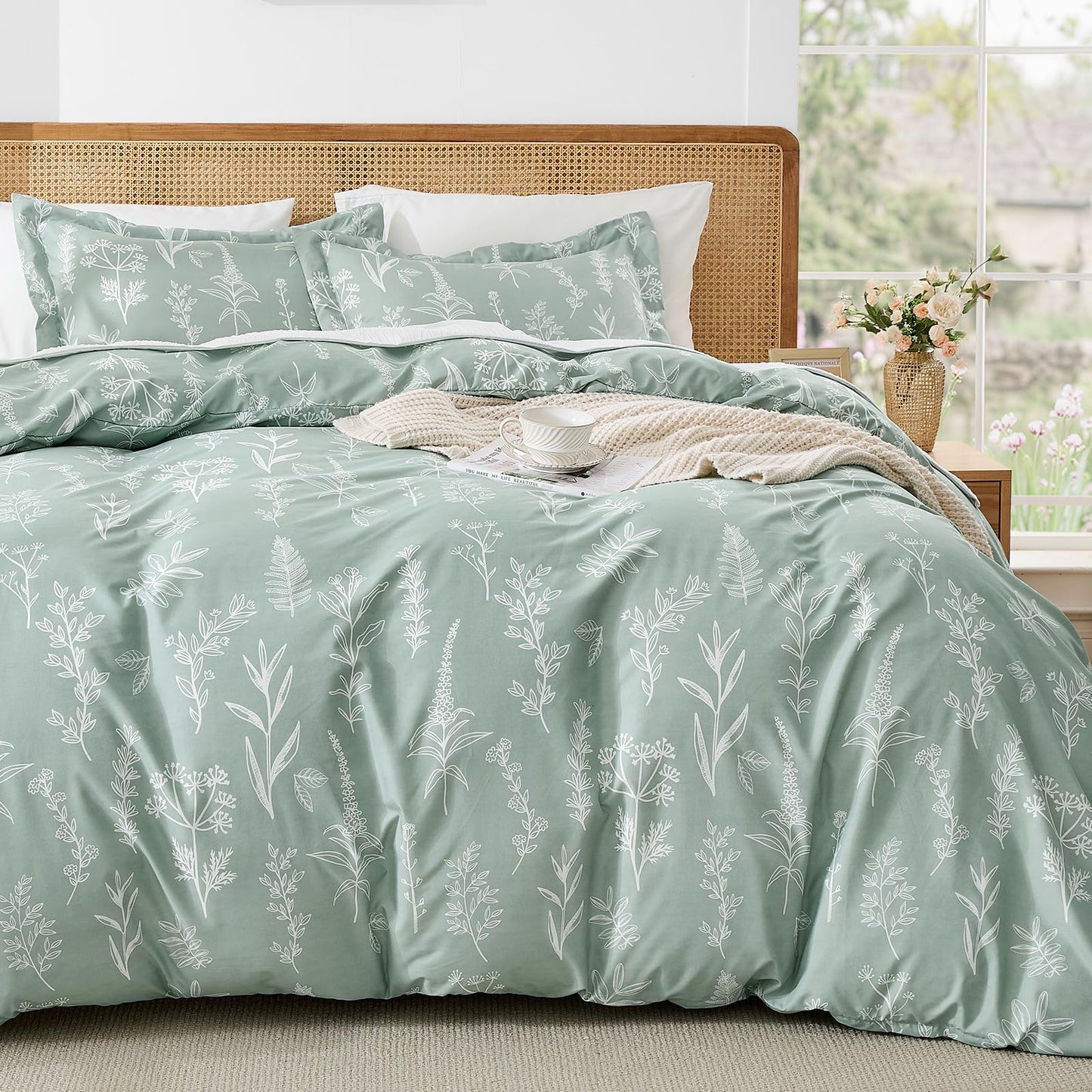 Reversible Duvet Cover Set (Queen)