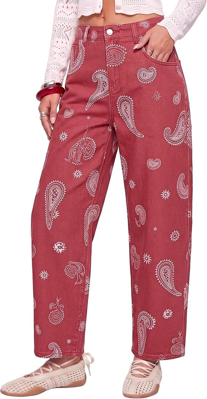 Cotton Barrel Jeans