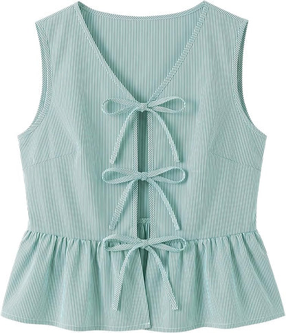 Cotton Peplum Blouse
