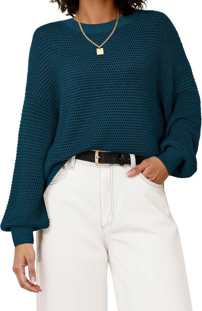 Waffle Knit Sweater