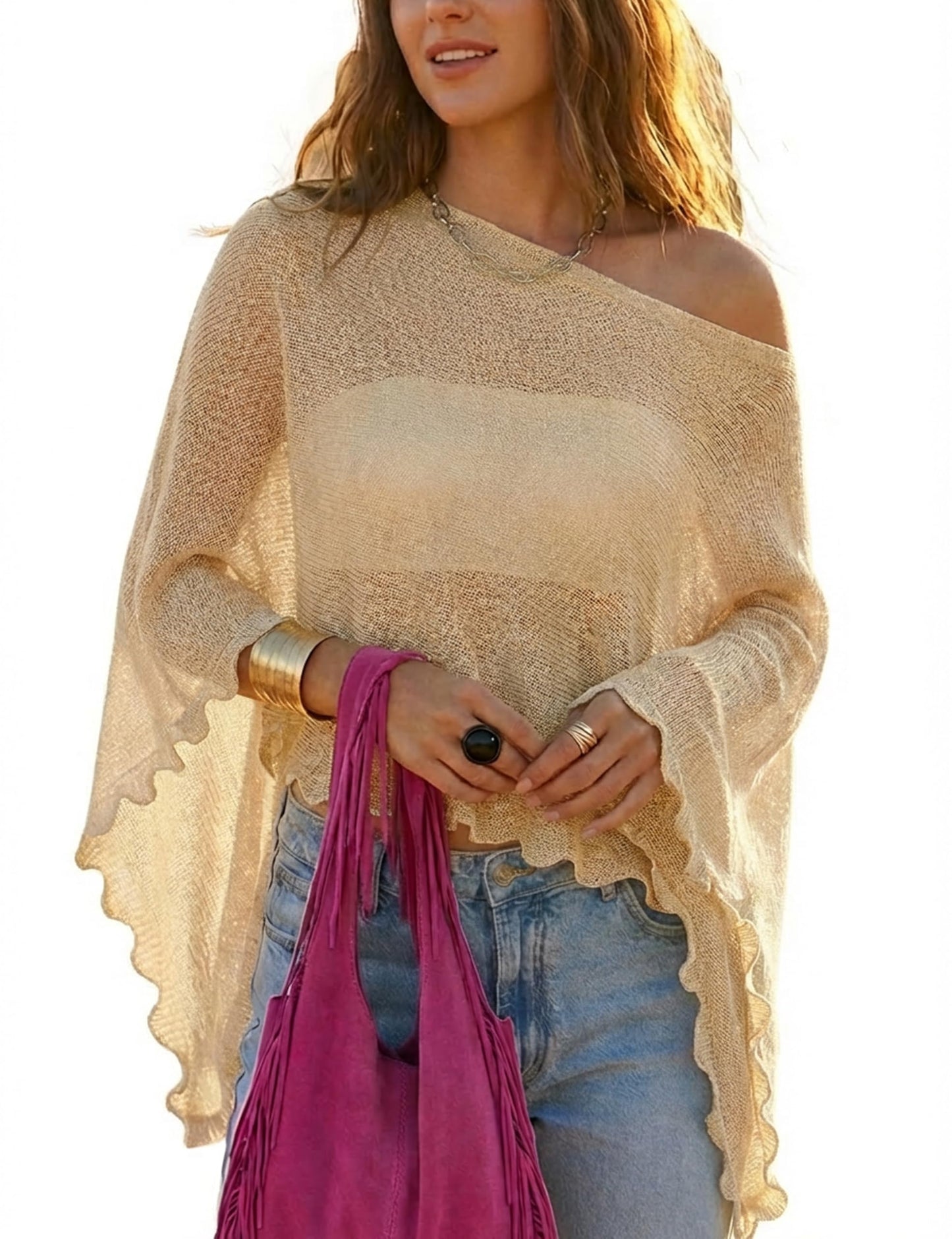 Sheer Poncho