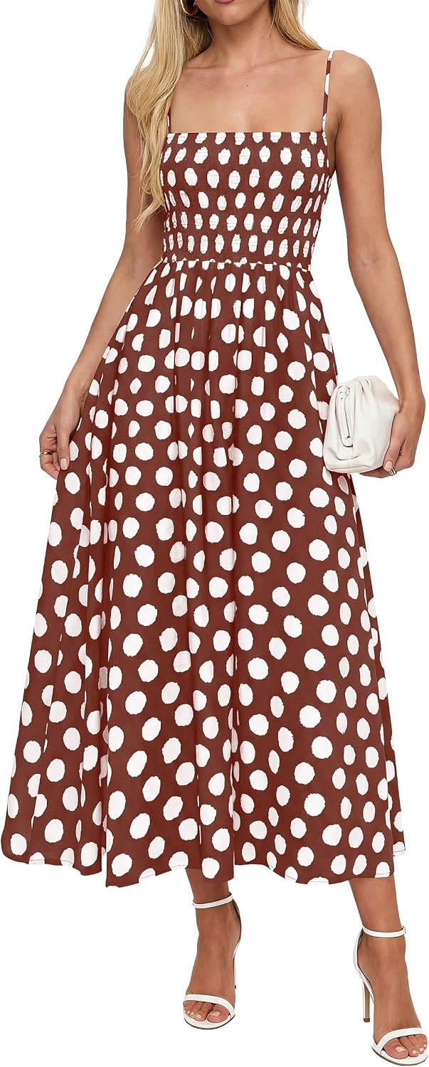 Polka Dot Midi Dress