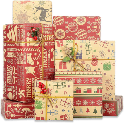 Christmas Wrapping Paper (5PK)