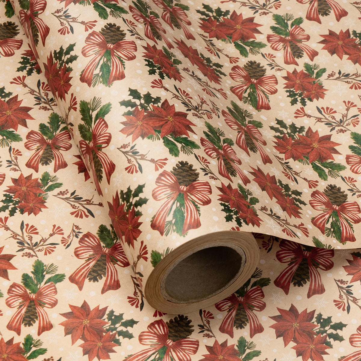 Kraft Christmas Wrapping Paper