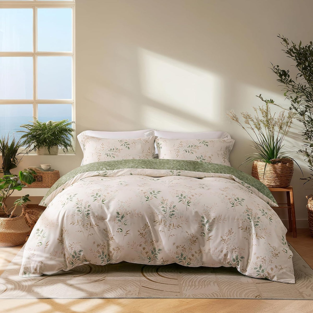 Floral Duvet Set (King)