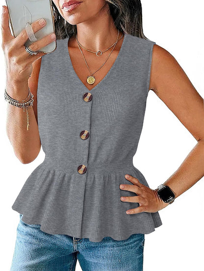Sleeveless Sweater Vest