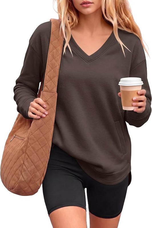 ANRABESS V-Neck Sweater