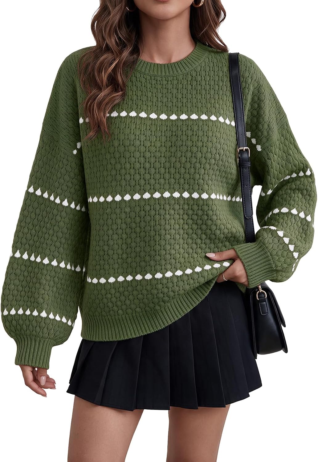 Oversized Puff Sweater