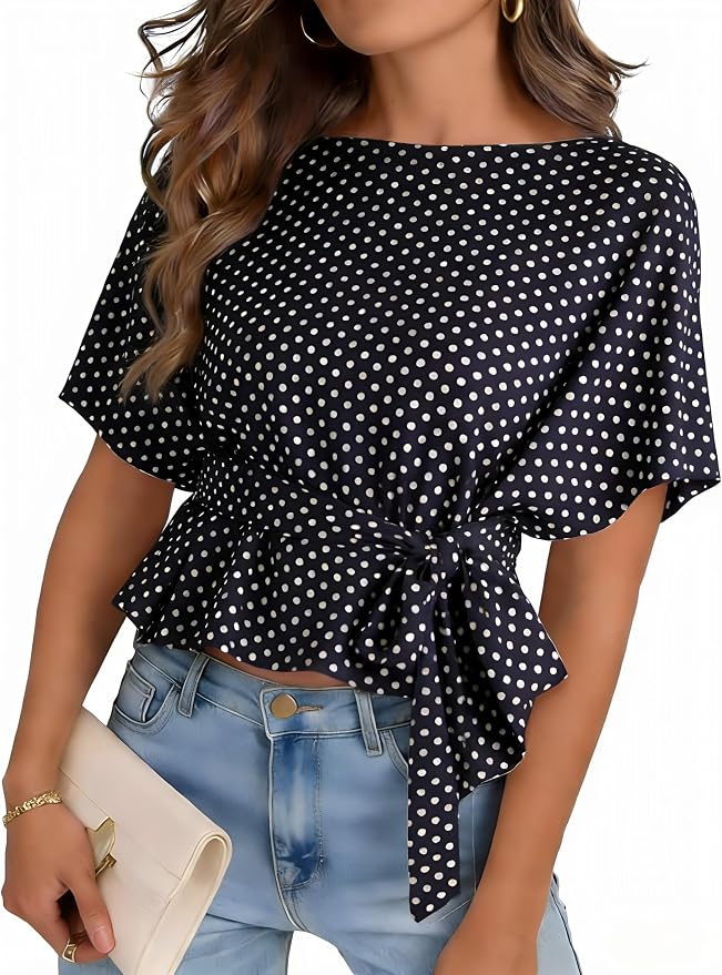 Tie Front Blouse