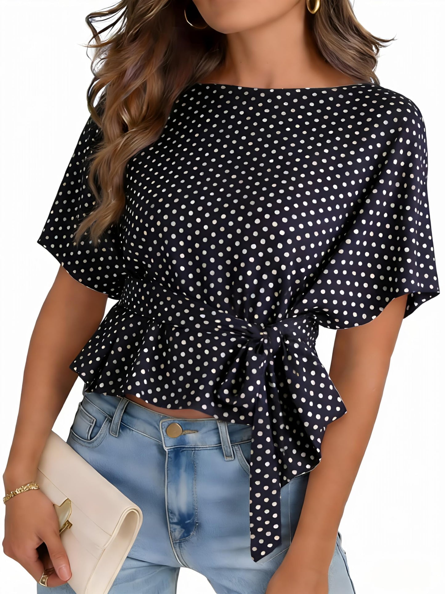 Tie Front Blouse