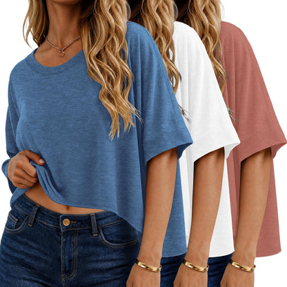 Oversized Basic T-Shirt (3PK)