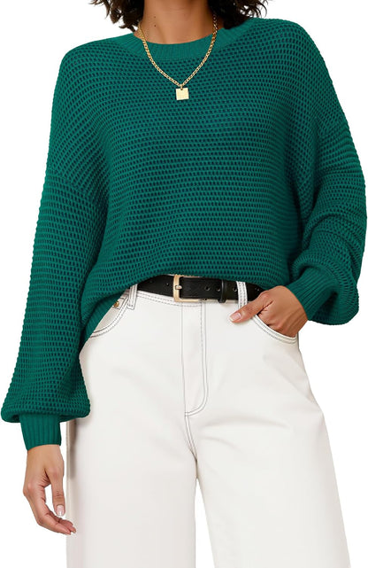 Waffle Knit Sweater