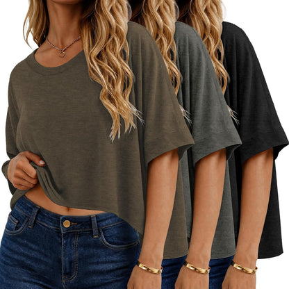 Oversized Basic T-Shirt (3PK)