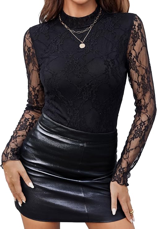 Mesh Dressy Top