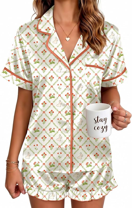 Satin Pajama Set