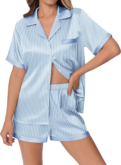 Satin Pajamas Set