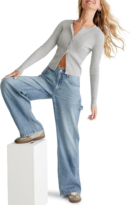 AEROPOSTALE Women's Carpenter Baggy Jean