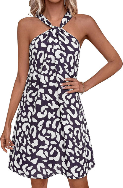 Floral Halter Sundress