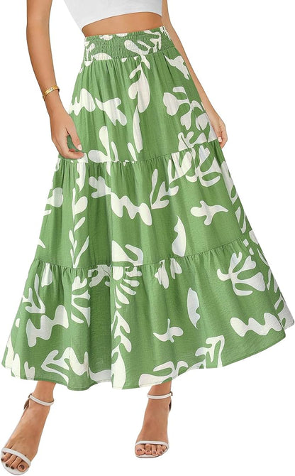 Boho Midi Skirt