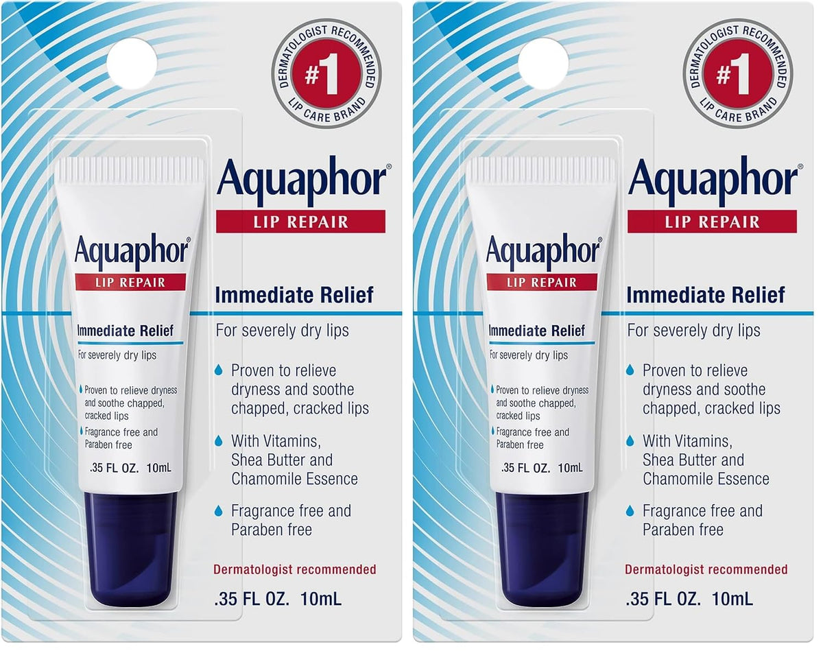 Aquaphor Lip Repair Ointment (2PK)