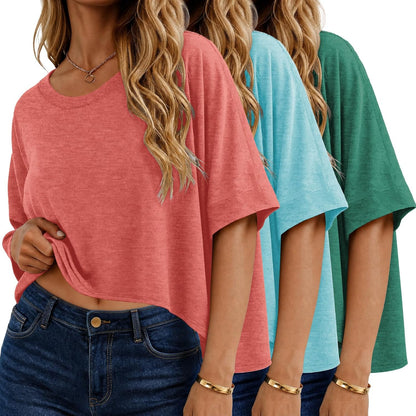 Oversized Basic T-Shirt (3PK)